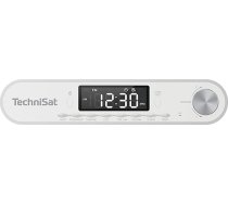 TechniSat Viola virtuves radio - zem virsmas iebūvēts radio ar FM/FM, LED displejs, darba gaisma, taimeris, Bluetooth, modinātāja funkcija, brīvroku funkcija, 5 W skaļrunis, balts