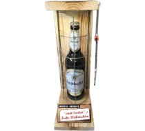 Tā vietā, lai zeķes Priecīgus Ziemassvētkus | Dzelzs rezerves Krombacher dāvana, ieskaitot zāģi | Tīkls | Smieklīga dāvana mātei tēvam tēvam brālim māsai Ziemassvētkiem | Dāvanu komplekts | Alus dāvanu komplekts