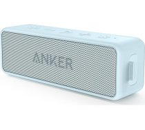 Anker soundcore 2 Pārnēsājams Bluetooth skaļrunis ar 12 W stereo skaņu, BassUp, IPX7 ūdensizturība, 24 stundu atskaņošanas laiks, bezvadu stereo savienojums, skaļrunis mājām, ārā, ceļošanai