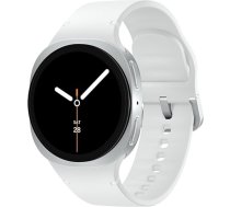 Samsung Galaxy Watch 8 viedpulkstenis 40mm GPS sudraba krДЃsДЃ
