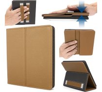 TECHRAME Visu jauno Kindle Oasis 10. paaudzes 2019 un 9. paaudzes 2017. gada laidiena PU ādas vāciņš H01 - brūns