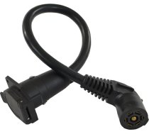 Conntek 11110-024EX 7 ceļu ceļojumu piekabes pagarinātāja kabelis ar leņķveida kontaktdakšu (60cm)