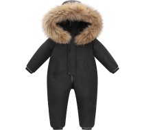 Sniega kombinezons bērnu meitene, bērnu kopējais ziemas sniega kombinezons meitenes romper meitenes meitenes bērnu slēpošanas kombinezons kombinezons pāreja jaka playsuit pārklājs ar kažokādas apdari