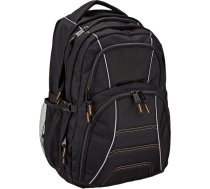 AmazonBasics - klēpjdatora mugursoma, piemērota lielākajai daļai 17 collu klēpjdatoru (43 cm), melna