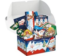 Ferrero bērnu Ziemassvētku kaste, piepildīta ar bērnu Ziemassvētku precēm, ideāli piemērota kā dāvana vai dāvana, šokolādes dāvanu kaste, 750 g