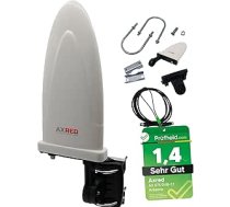 Anadol AXRED AX075 AX075 DVBT2 antena ar pastiprinātāju 36 dBi izmantošanai ārpus telpām DVBT antena TV uztvērējam, DVB-T DVB-T2 antenas, iekštelpu antenas, Freenet TV