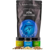 Hallingers Petri Heil - Fischer Wonder Bag dāvanu komplekts ar garšvielu piparu sāli elegantā maisiņā, kas lieliski piemērots makšķerniekiem (maisiņš) - dāvanu idejas Ziemassvētki un dāvanas Adventes kalendārs Apsveikumi dzimšanas dienā