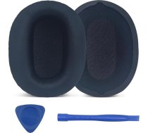 Ersatz-Ohrpolster für Sony WH-CH700N, WH-CH710N Over-Ear-Kopfhörer, geräuschisolierender Schaumstoff, strapazierfähiges Leder, Blau