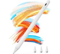 Kingone pildspalva Apple iPad 2018-2025, 2X ātrā uzlāde, saderīga ar iPad 11/10/9/8/7/6, Pro M4/12.9/11/13", Air 3/4/5/M2/M3, mini 7/6/5, ar magnētisko adhēziju, plaukstas atgrūšanu un slīpēšanu.