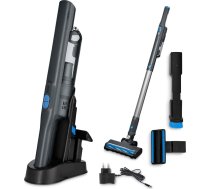 MEDION 2-in-1 rokas putekļsūcējs ar sūkšanas cauruli un grīdas birsti (akumulators, bezvadu, BLDC motors, mini putekļsūcējs automašīnai, HEPA-13 filtrs, spēcīga 20 kPA sūkšanas jauda, uzlādes stacija)