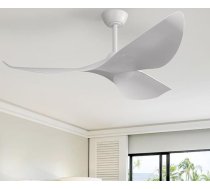 Sofucor griestu ventilators ar tālvadības pulti, 132 cm griestu ventilators guļamistabai, 3 lāpstiņas, 6 ātrumi, taimeris, līdzstrāvas motors, darbojas vasarā un ziemā, kluss griestu ventilators dzīvojamai istabai