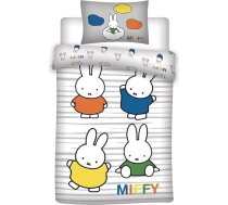 Oeko-Tex Miffy Minnie Mouse Baby gultas veļa komplekts 100 % kokvilnas izmērs vienota 2 Pack rozā karikatūra raksts rāvējslēdzējs atgriezenisks dzimšanas diena visiem gadalaikiem