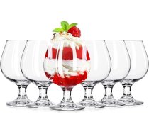 Haayymo Sundae glāžu komplekts ar 6 īsiem kātiņiem, saldējuma deserta glāzes, piena kokteiļu soda strūklaka, glāze, deserta kausi ar kājiņām, saldējuma trauki, trauku mazgājamā mašīnā mazgājami stikla trauki (L3705)