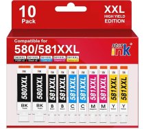 Starink CLI 581 PGI 580 580 XXL priekš Canon printeru kasetnes 580 581 Multipack, PGI-580 CLI-581 priekš Canon Pixma TR8550 TS705 TS6350 TS6250 TS6150 TS8250 TS8150 TS9550 6351 TS6151 TS6251 TS6251 TR8500 TR7550,10 P