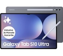 Samsung Galaxy Tab S10 Ultra AI planšetdators, Android planšetdators, 12 GB RAM, 256 GB atmiņa, AMOLED displejs, antirefleksīvs pārklājums, iekļauts S Pen, 5G, Mēnessakmens pelēks