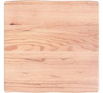 Galda virsma Apstrādāta koka ozols Dabīgā mala 60 x 60 x 6 cm Galda virsma restorānam Ēdamistaba Dzīvojamā istaba Biroja mēbeles Galda virsma Galda virsma Galda virsma