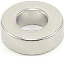 Magnet Expert® 19,1 mm (3/4") dia x 6,4 mm (1/4") biezs N42 neodīma magnēts ar 9,5 mm (3/8") caurumu - 8,1 kg ( 40 gab. iepakojumā )