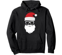 Ziemassvētku cepure Saulesbrilles Bārda Santa džemperis Hoodie