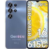 DOOGEE NOTE 56 X PRO Android 16 viedtālrunis bez līguma, 32GB RAM + 128GB ROM/2TB mobilais tālrunis bez nosūtīšanas, 6150 mAh mobilais tālrunis lēts 8,45 mm Ultraslim 6,56" HD+, 13MP + 8MP, NFC/Face