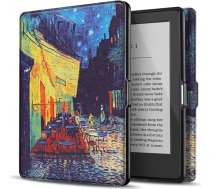 TNP futrālis Kindle 8 Generation - plāns un viegls viedā vāciņa futrālis ar automātisku miega režīmu un modināšanu Amazon Kindle e-lasītājam ar 6" displeju, 8. paaudzes, 2016. gada izlaidums
