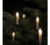 LEDKLK40 LED sveces gaismas ķēdes 40 vārpstas lampas