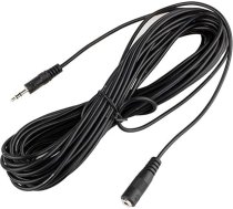 Zerone IR retranslatora pagarinājuma kabelis 3,5 mm Stereo audio pagarinājuma kabelis no vīrieša uz sievieti 10 m