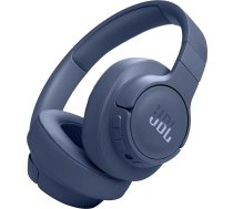 JBL Tune 770NC bezvadu austiņas ar adaptīvu trokšņu slāpēšanu un salokāmu dizainu - līdz 70 stundu akumulatora darbības laiks ar ātrās uzlādes funkciju - zilas krāsas