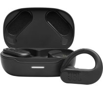 JBL Endurance Peak 3 bezvadu aktīvās austiņas ar IP68 ūdens aizsardzību un līdz 50 stundu akumulatora darbības laiku - melnas