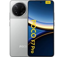 Xiaomi Poco F7 Pro 5G 12GB/512GB sudraba krāsā (Sudraba) Dual SIM