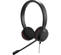 Jabra Evolve 20 UC Stereo austiņas/ mūzikas austiņas - melnas