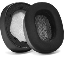 Profesionāli PU ādas rezerves ausu spilventiņi JBL E65 E65BTNC/Duet NC/LIVE650 BTNC/LIVE660 BTNC, izmanto augstas kvalitātes atmiņas putas lielākam komfortam (atvēsinošs gels - melns)