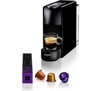 Krups Nespresso XN1108 Essenza Mini kafijas kapsulu automāts, 1260 W, melns, 0,6 litri