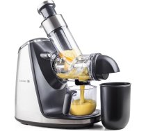 G21 Gracioso horizontālā sulu spiede, 200 W, nerūsējošā tērauda skrūve, uzpildes atvērums 75 mm, bez BPA, vienkārša darbība, klusa darbība, saglabā maksimālo vitamīnu daudzumu