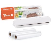 Peach Vacuum Sealer To-Go - bezvadu - saglabā pārtiku dabiski svaigu - vairs nav pārtikas atkritumu - komplektā 2 ruļļi vakuuma plēves - PH330P