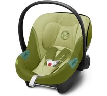 CYBEX Gold Aton S2 i-Size bērnu autokrēsliņš no dzimšanas līdz aptuveni 24 mēnešu vecumam Maksimālais svars 13 kg Komplektā ietilpst jaundzimušā ieliktnis SensorSafe saderīgs Nature Green