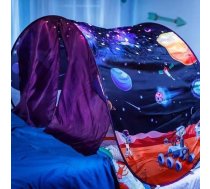 Teltis Fantāzijas izklaide bērniem, saliekamas spēļu teltis, pop up āra iekštelpu gultas teltis, Twin izmērs, Magic Playhouse Princess Secret Castle, dzimšanas diena meitenēm (istaba ar augstu gaismu)