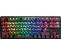 Ducky One 3 Aura Black TKL spēļu tastatūra, RGB LED, MX-Silent-Red (ASV)