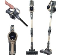 Beldray BEL01727TTVDE Titanium Smartflex bezvadu putekļsūcējs - Multi-Cyclone 1 litra putekļu sūcējs, Flexi viru, LED digitālais displejs, akumulatora līmeņa indikators, inteliģentais aizsērēšanas sensors,