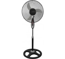 Taifūns stāvošs ventilators melns-pelēks