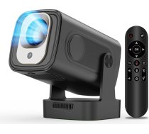 HY310 Mini projektors 4K atbalsts 1080P autofokusa projektors, auto trapeces korekcija Android mājas kinozāles viedprojektors ar WiFi 6 BT5.4, 180° rotācijas portatīvais projektors, 2025 video projektors