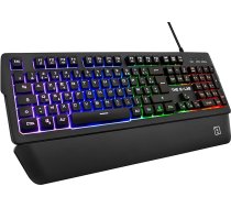 G-Lab Keyz Palladium spēļu tastatūra AZERTY Wired USB RGB LED LED Backlit Multicolor Magnētiskā plaukstas balsts 26 taustiņi Anti-Ghosting izturīga - PC PS4 Xbox One