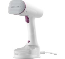 Braun QuickStyle 5 GS5011PU tvaicētājs, Dual FreeGlide 3D tehnoloģija, FastSteam tehnoloģija, tvaicētājs, tvaika padeve 22 g/min, ūdens tvertne 150 ml, 2,5 m kabeļa garums, gatavs 45 sekundēs, 1200 W, balts/violets