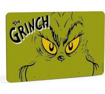 United Labels Grinch Brokastu dēlis 23,5 x 14,5 cm, dēlis piemērots mazgāšanai trauku mazgājamā mašīnā, sagriešanas dēlis no rezopala