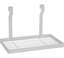 Premier Housewares SORELLO piekaramais glabāšanas plaukts, dzelzs, balts, 18 x 30 x 19 cm