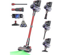 VACTechPro 48000Pa/550W/70min bezvadu putekļsūcējs, 1,6L akumulatora putekļsūcējs ar 8 slāņu filtrēšanu, īpaši kluss bezvadu putekļsūcējs ar grīdas birsti pret sapīšanos, putekļsūcējs cietām grīdām.