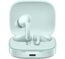 Xiaomi Redmi Buds 6 bezvadu Bluetooth In-Ear austiņas, divi draiveri, aizraujoša skaņa, 49 dB aktīva trokšņu slāpēšana, līdz 10h+42h akumulatora darbības laiks, IP54, koraļļu zaļš
