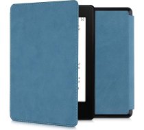 kwmobile Korpuss saderīgs ar Amazon Kindle Paperwhite (11th Gen - 2021) - mākslīgās ādas aizsargvāciņš - Petrol Blue