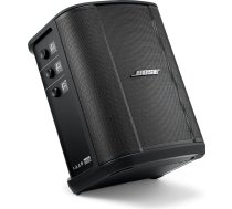 Bose S1 Pro+ "viss vienā" bezvadu pārnēsājamā Bluetooth skaļruņu PA sistēma - melna