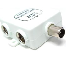 DRUT 1 ieejas un 4 izejas RF sadalītājs 4 veidu UV FM antenas kabeļa adapteris