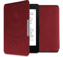 kwmobile Korpuss saderīgs ar Amazon Kindle Paperwhite - mākslīgās ādas vāciņš (līdz 2017. gada modeļiem) - Indian Sun Dark Red